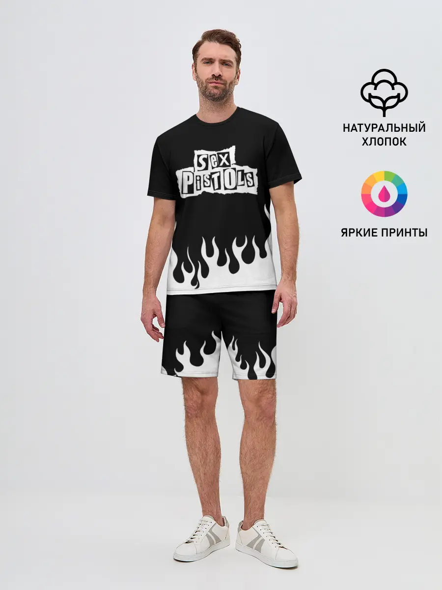 Мужской костюм с шортами / Sex Pistols