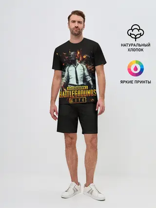 Мужской костюм с шортами / PUBG Lite