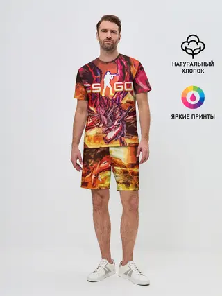 Мужской костюм с шортами / CS GO