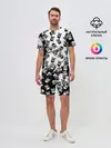 Мужской костюм с шортами / Черепа