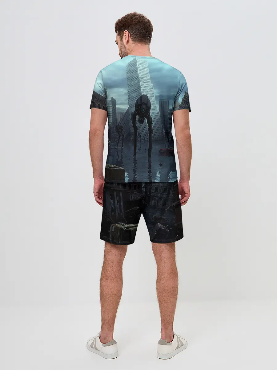 Мужской костюм с шортами / Халф-лайф