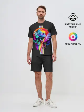 Мужской костюм с шортами / Мой маленький пони