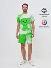 Мужской костюм с шортами / MINECRAFT CREEPER