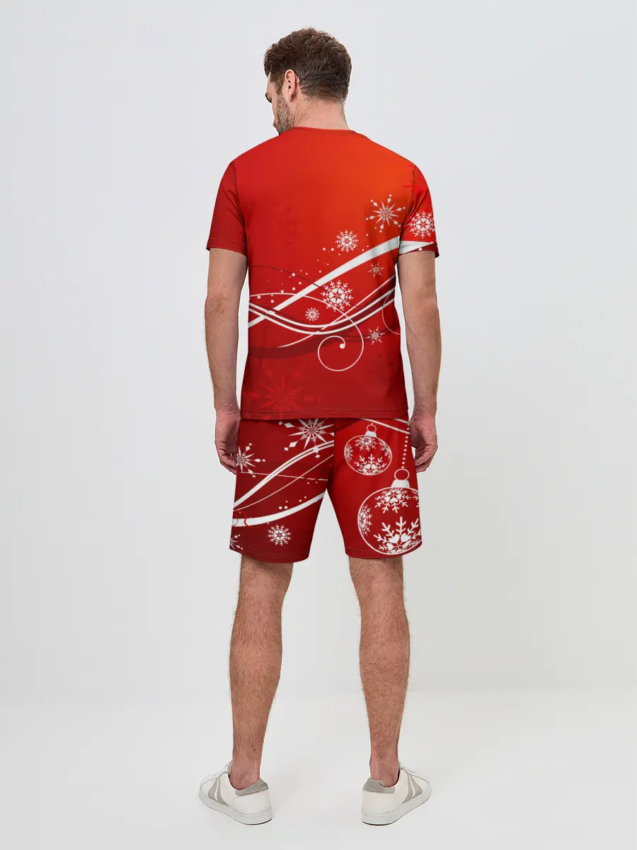 Мужской костюм с шортами / Отель хазбин Новогодний