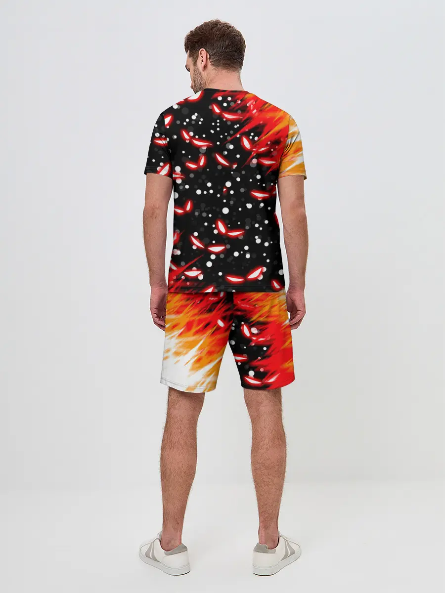 Мужской костюм с шортами / HAZBIN HOTEL НОВОГОДНИЙ.