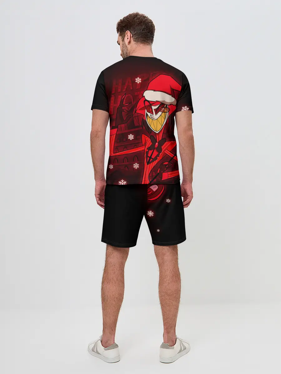 Мужской костюм с шортами / Новогодний Отель Хазбин