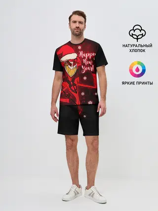 Мужской костюм с шортами / Новогодний Отель Хазбин