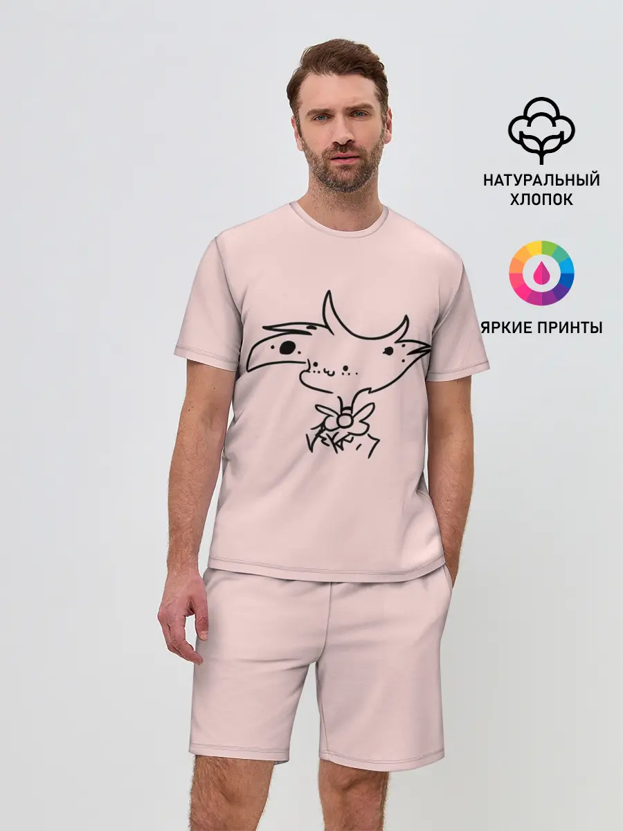 Мужской костюм с шортами / Отель Хазбин