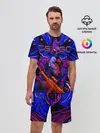 Мужской костюм с шортами / CS GO hyper beast IMBAskin