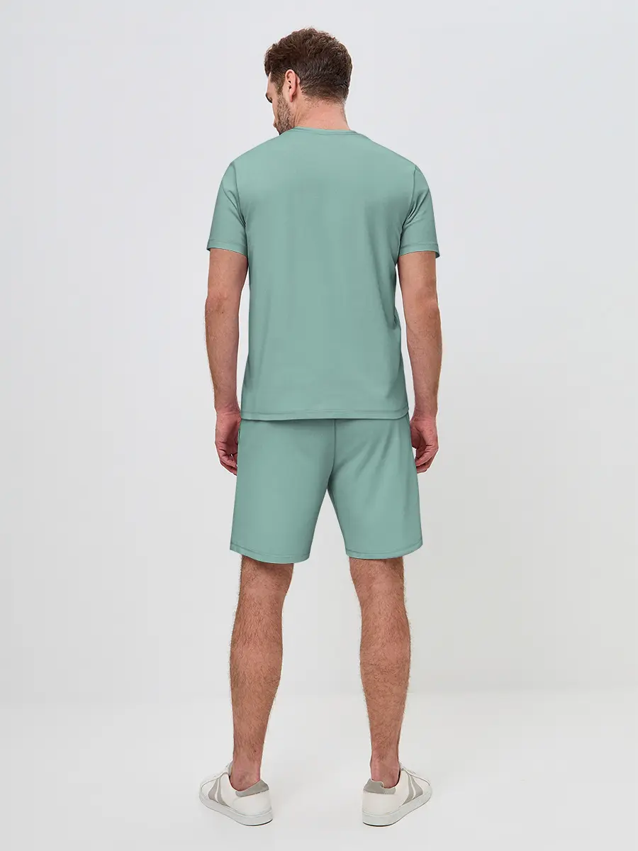 Мужской костюм с шортами / Billie Eilish Mint Art