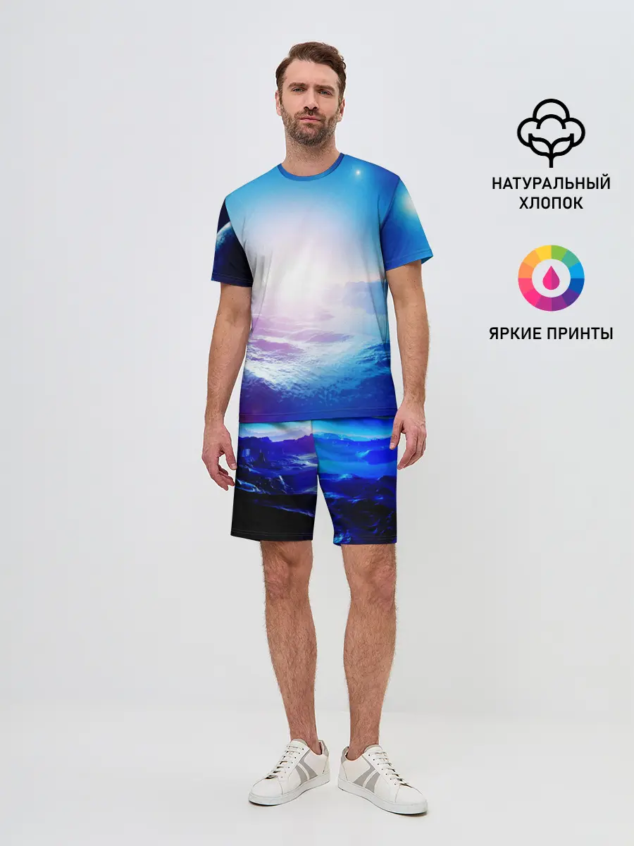 Мужской костюм с шортами / ЛУНА