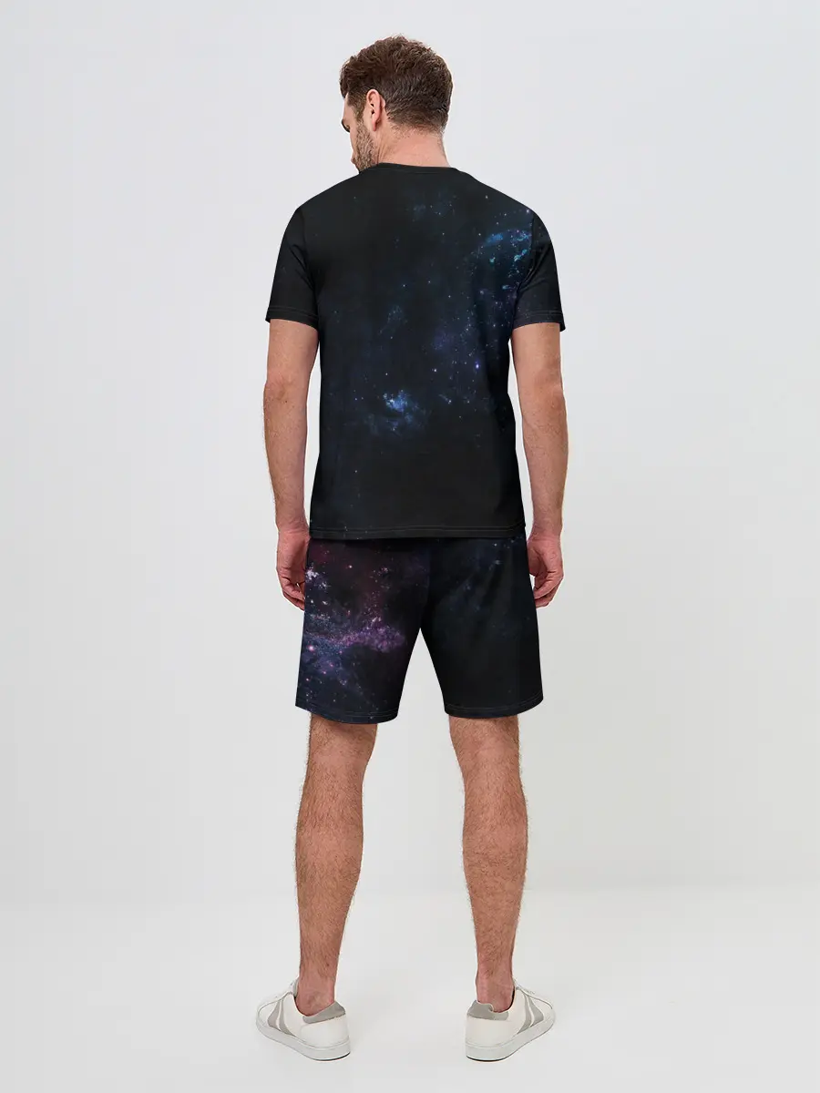 Мужской костюм с шортами / Звезды