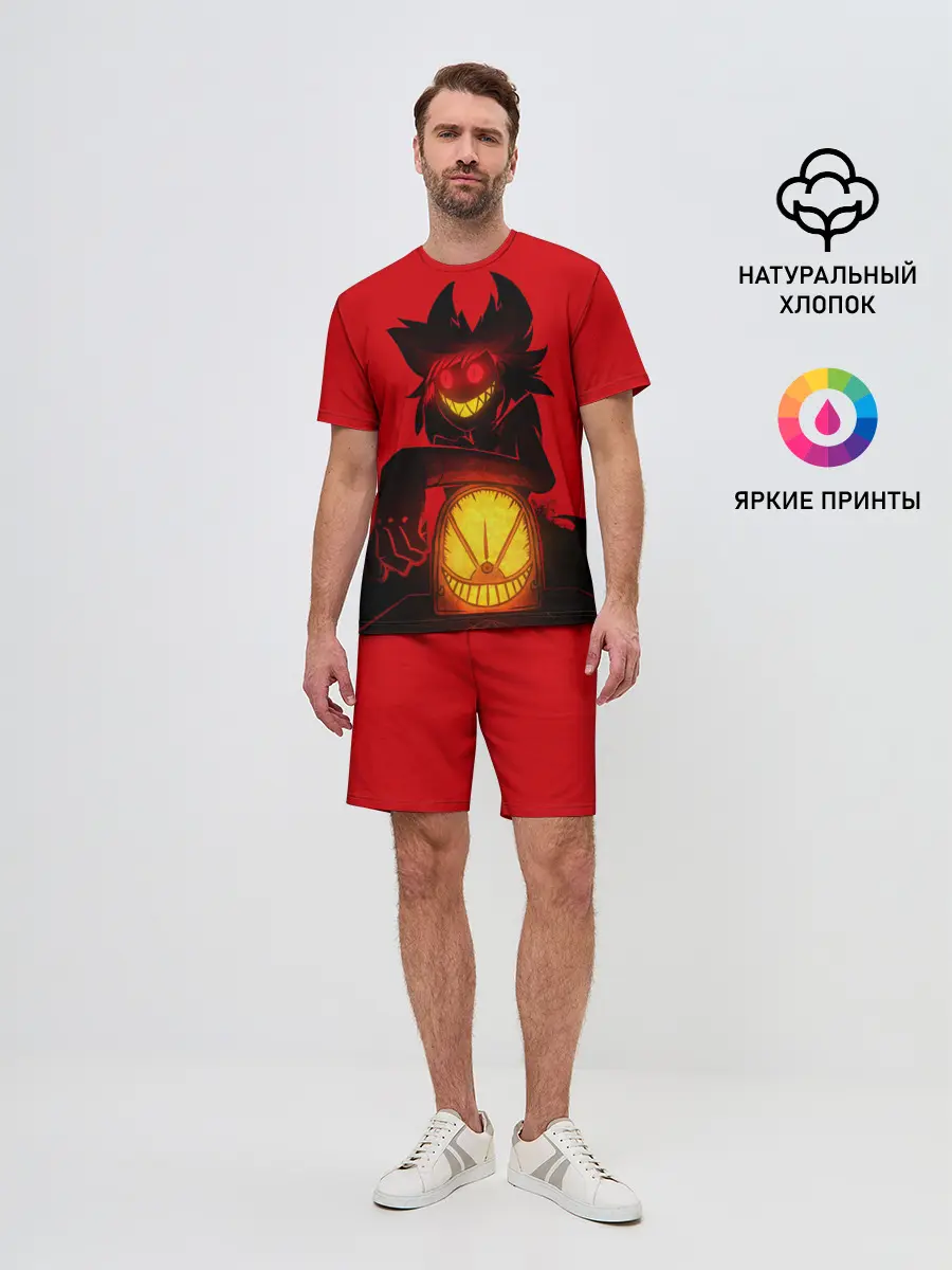 Мужской костюм с шортами / Отель Хазбин