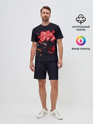 Мужской костюм с шортами / Отель Хазбин