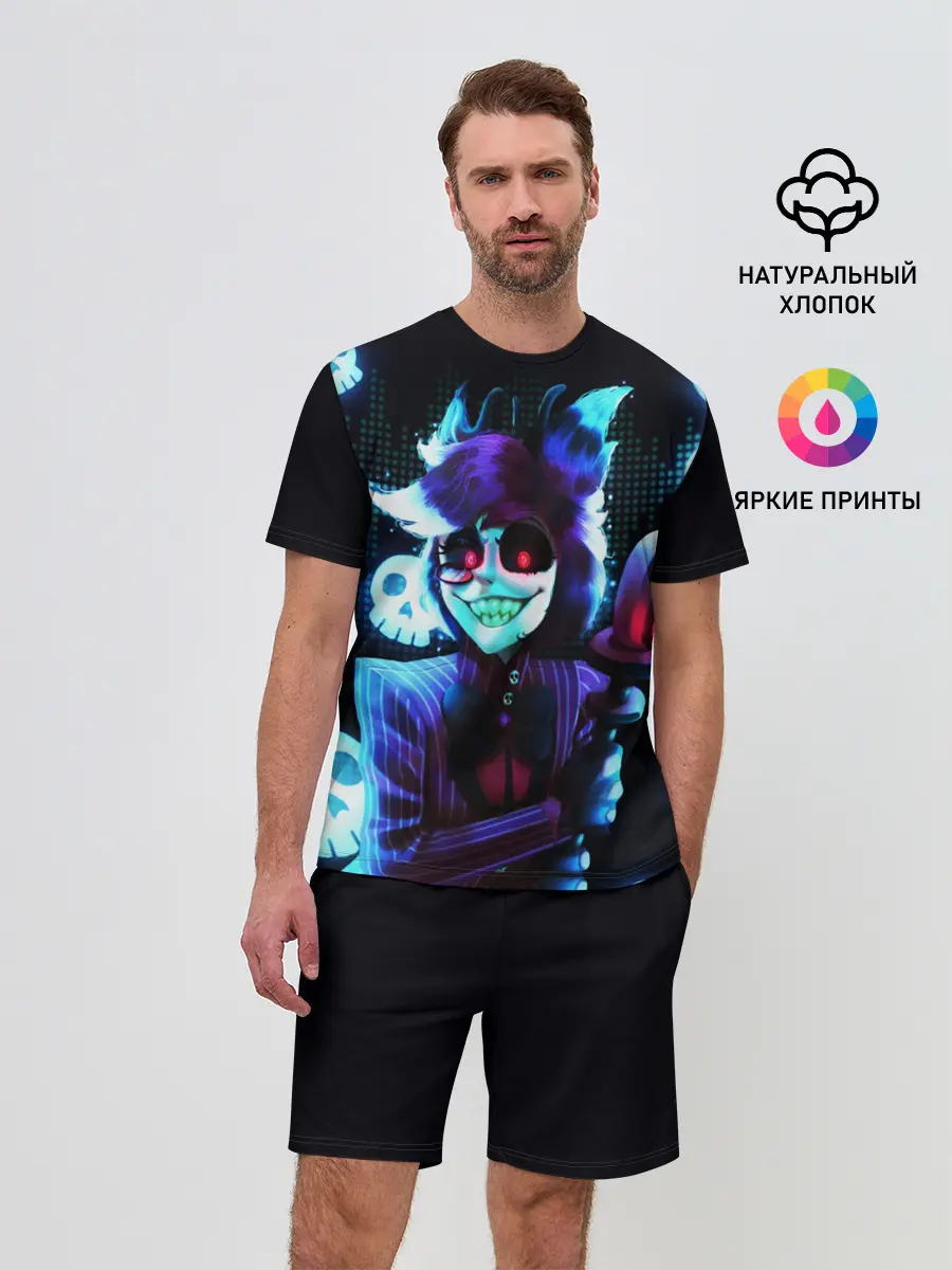 Мужской костюм с шортами / Отель Хазбин