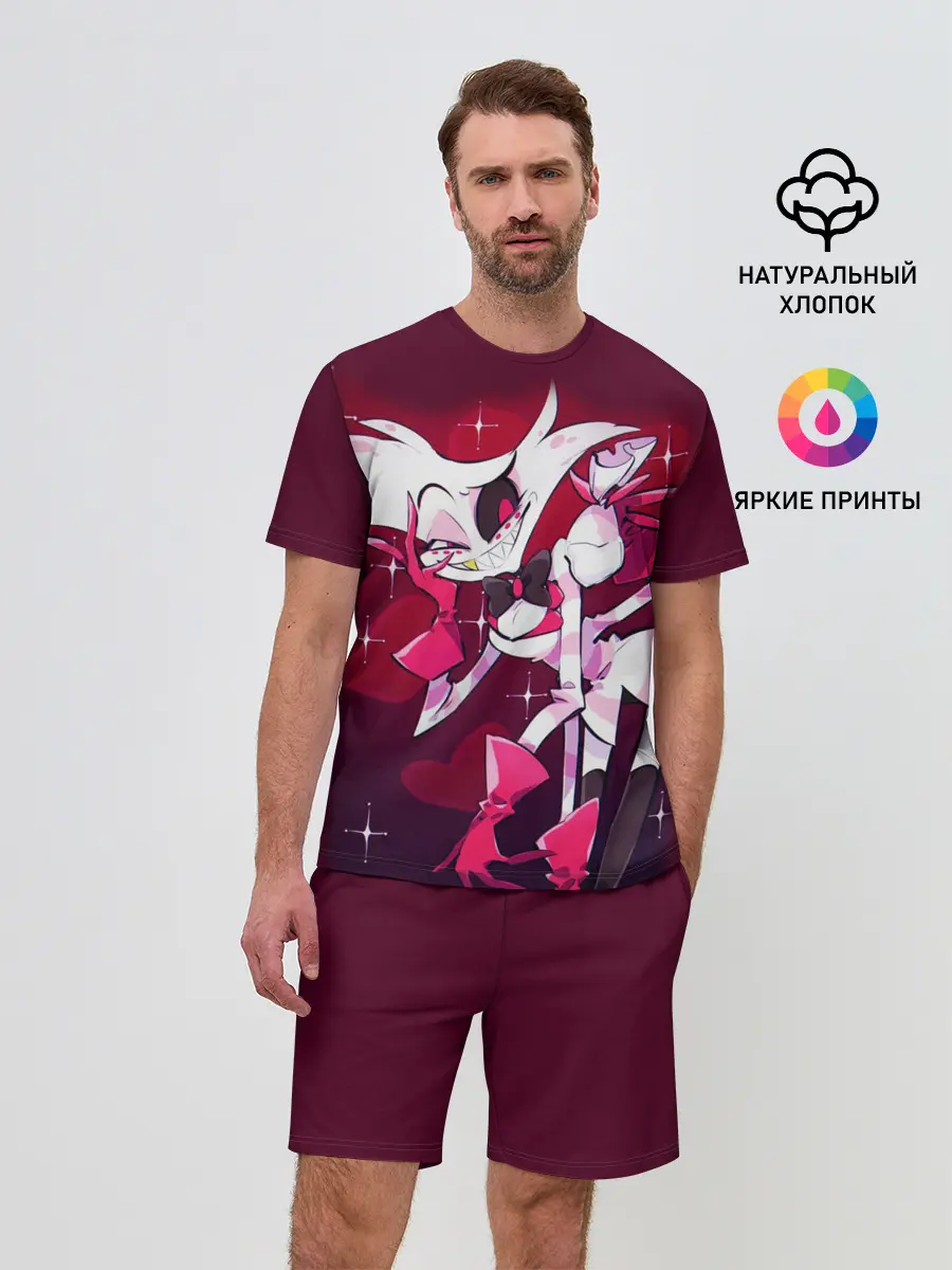 Мужской костюм с шортами / Отель Хазбин