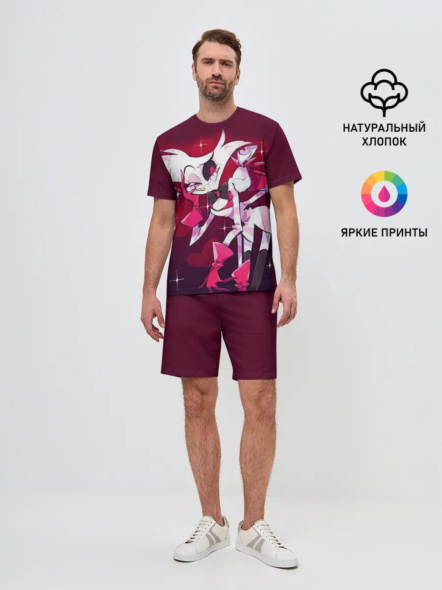 Мужской костюм с шортами / Отель Хазбин