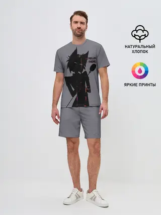 Мужской костюм с шортами / Отель Хазбин