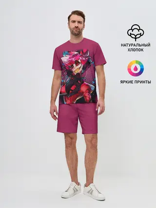 Мужской костюм с шортами / Отель Хазбин