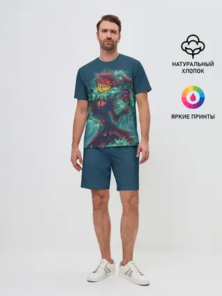 Мужской костюм с шортами / Отель Хазбин