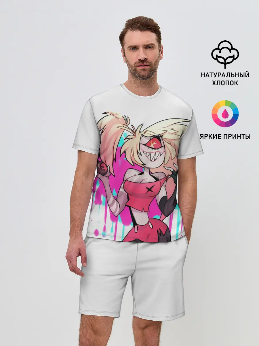 Мужской костюм с шортами / Отель Хазбин