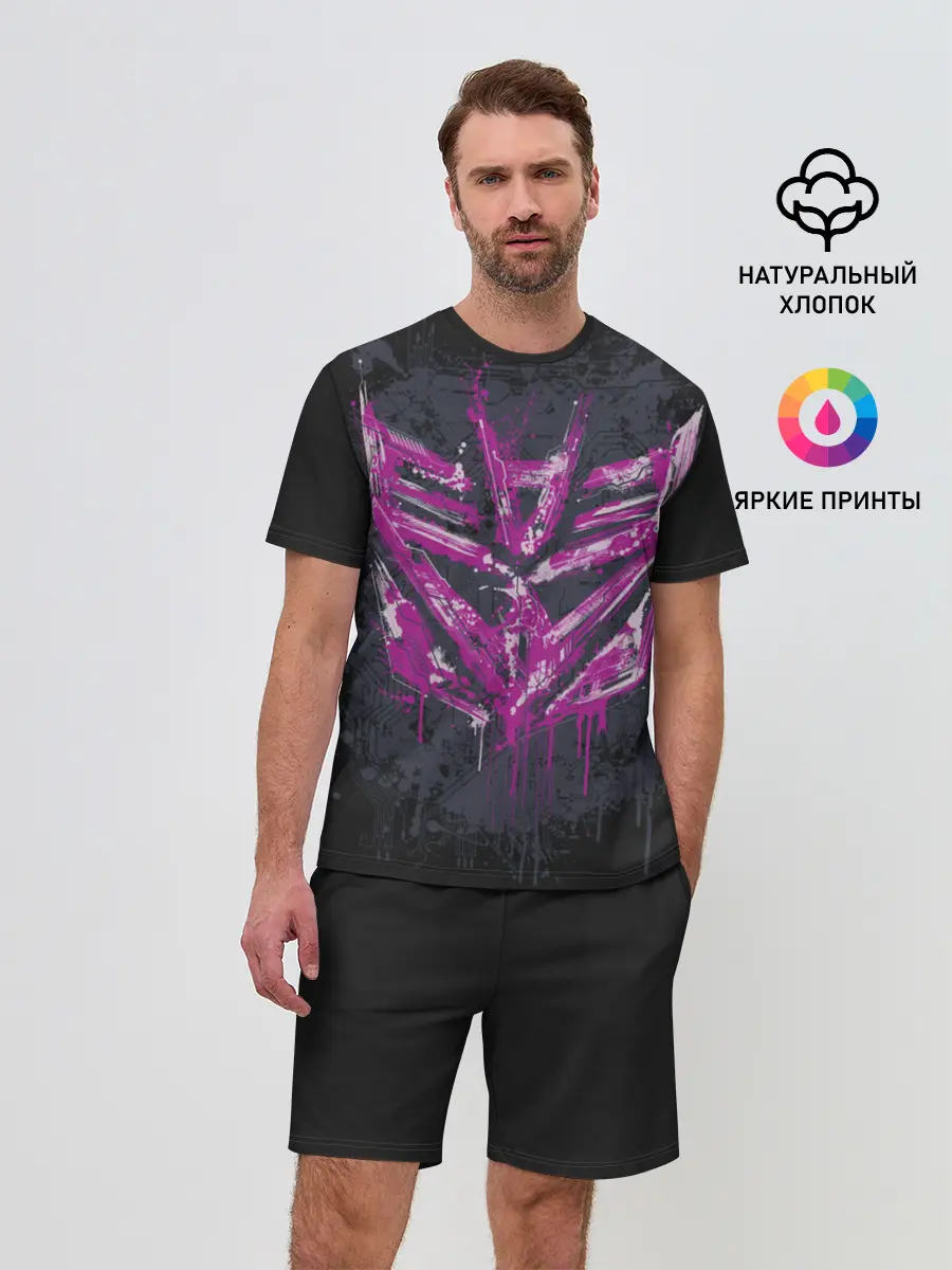 Мужской костюм с шортами / Transformers