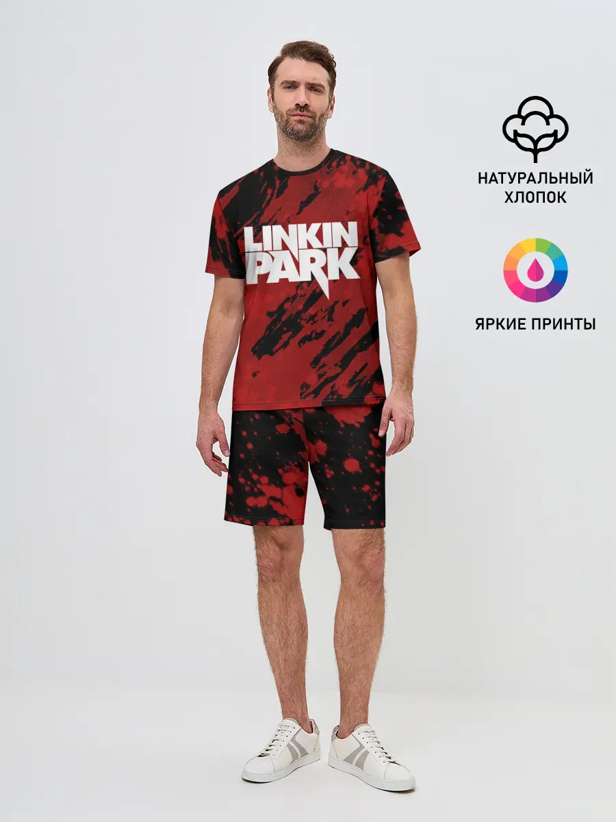 Мужской костюм с шортами / Linkin Park