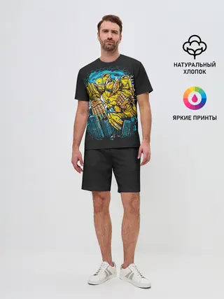 Мужской костюм с шортами / Трансформеры