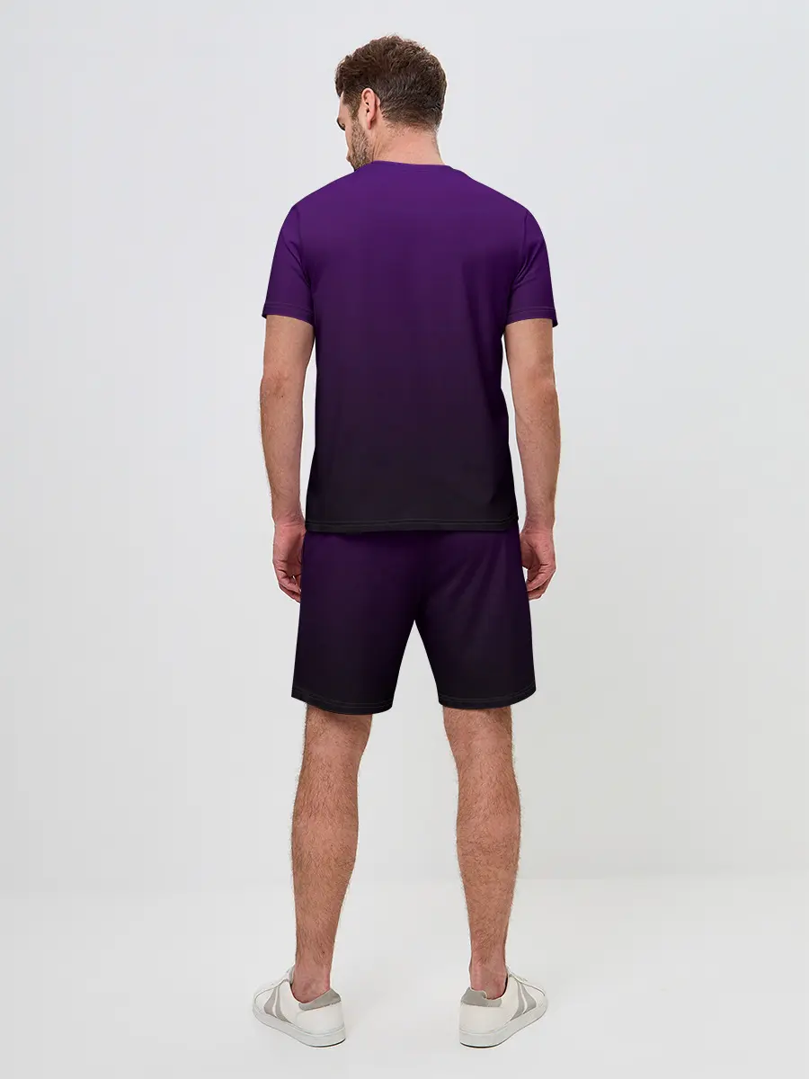 Мужской костюм с шортами / Кошачий Инь - Янь