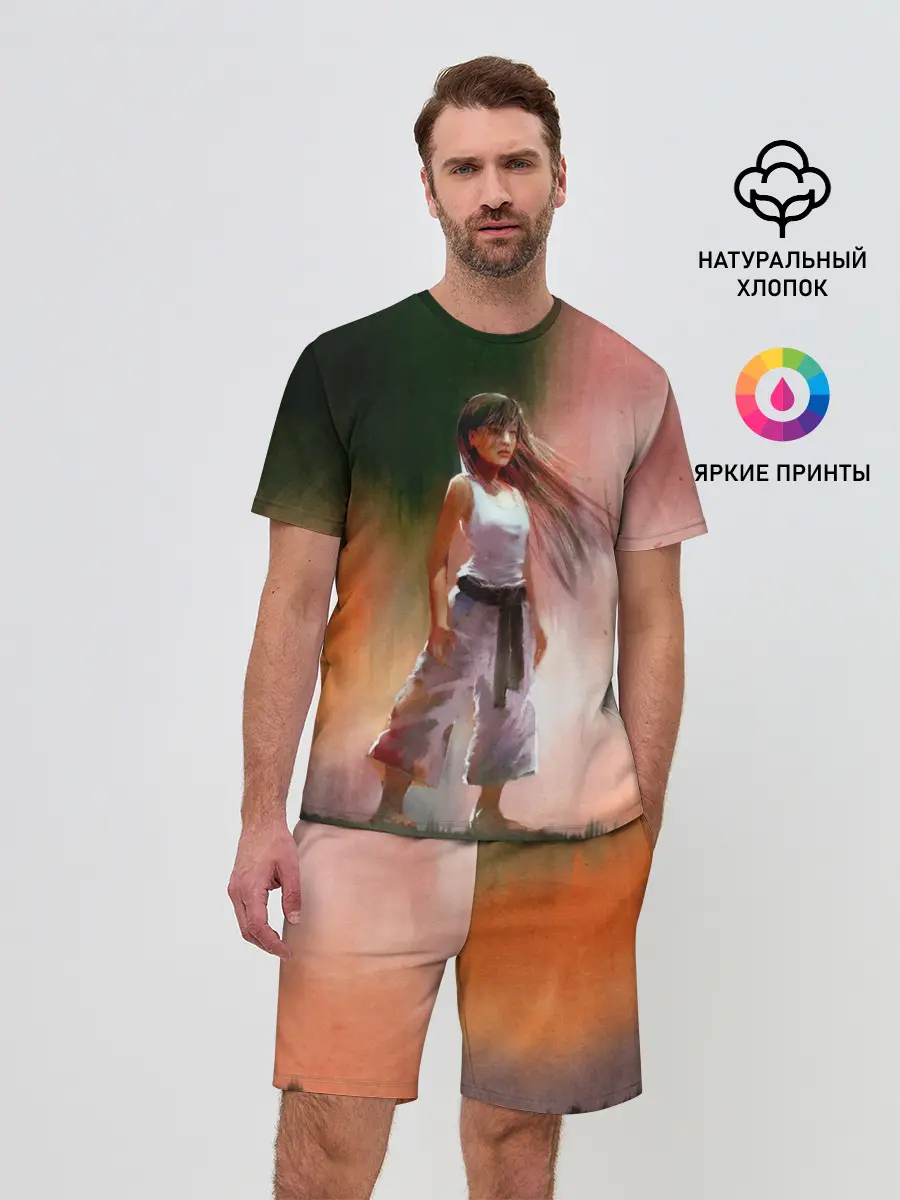 Мужской костюм с шортами / Girl