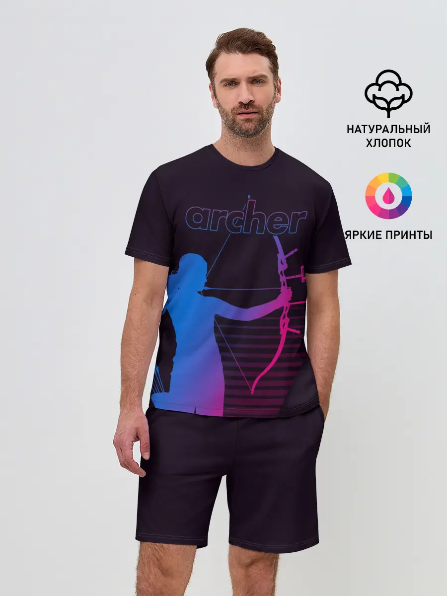 Мужской костюм с шортами / Archer