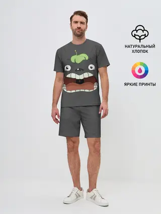 Мужской костюм с шортами / Кричащий Тоторо
