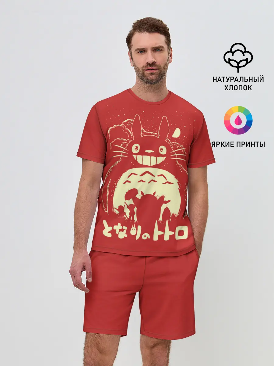 Мужской костюм с шортами / Totoro