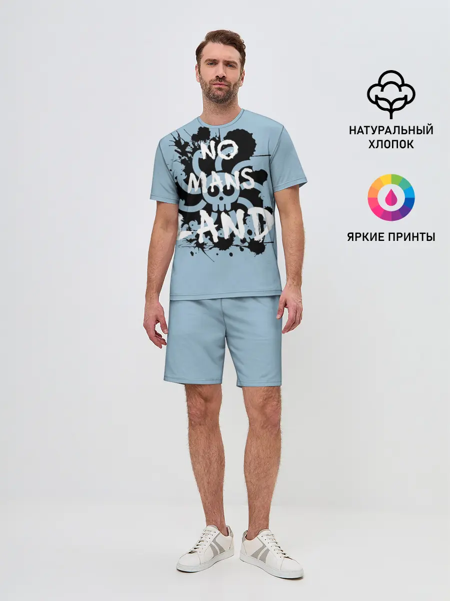 Мужской костюм с шортами / One Piece No Mans Land