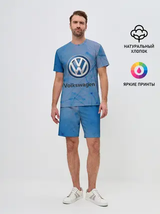 Мужской костюм с шортами / Фольцваген