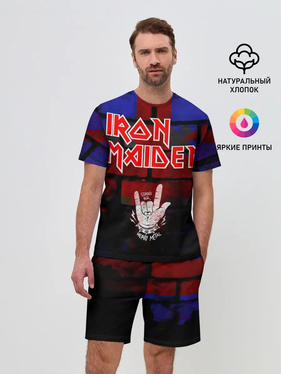 Мужской костюм с шортами / Iron Maiden