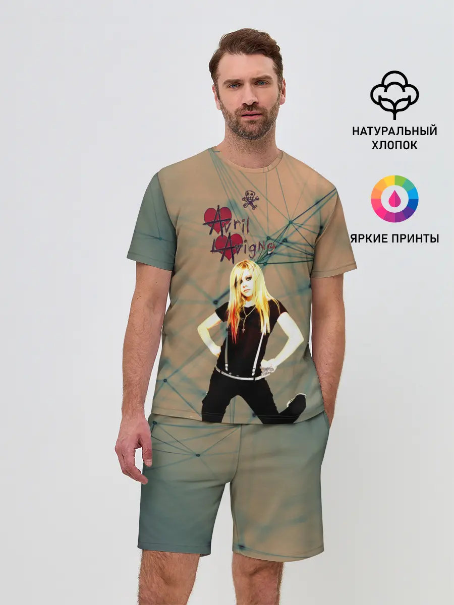 Мужской костюм с шортами / Avril Lavigne