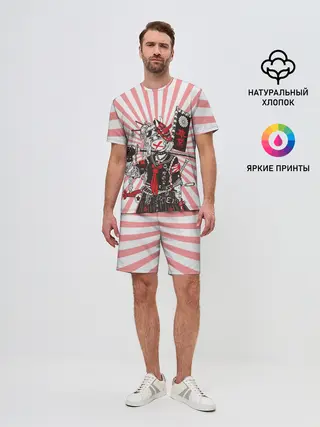 Мужской костюм с шортами / Убийца розового солнца