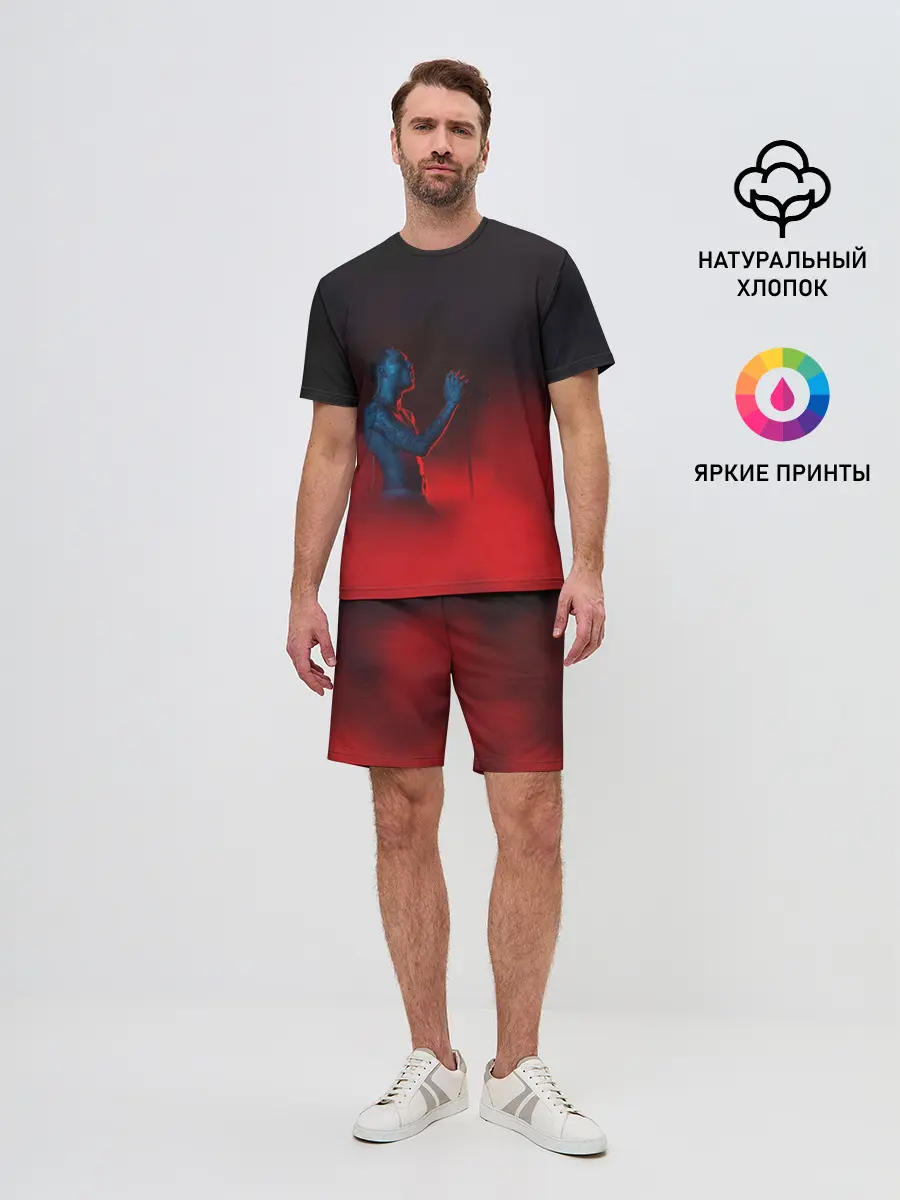 Мужской костюм с шортами / Скриптонит