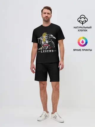 Мужской костюм с шортами / Бладхаунд