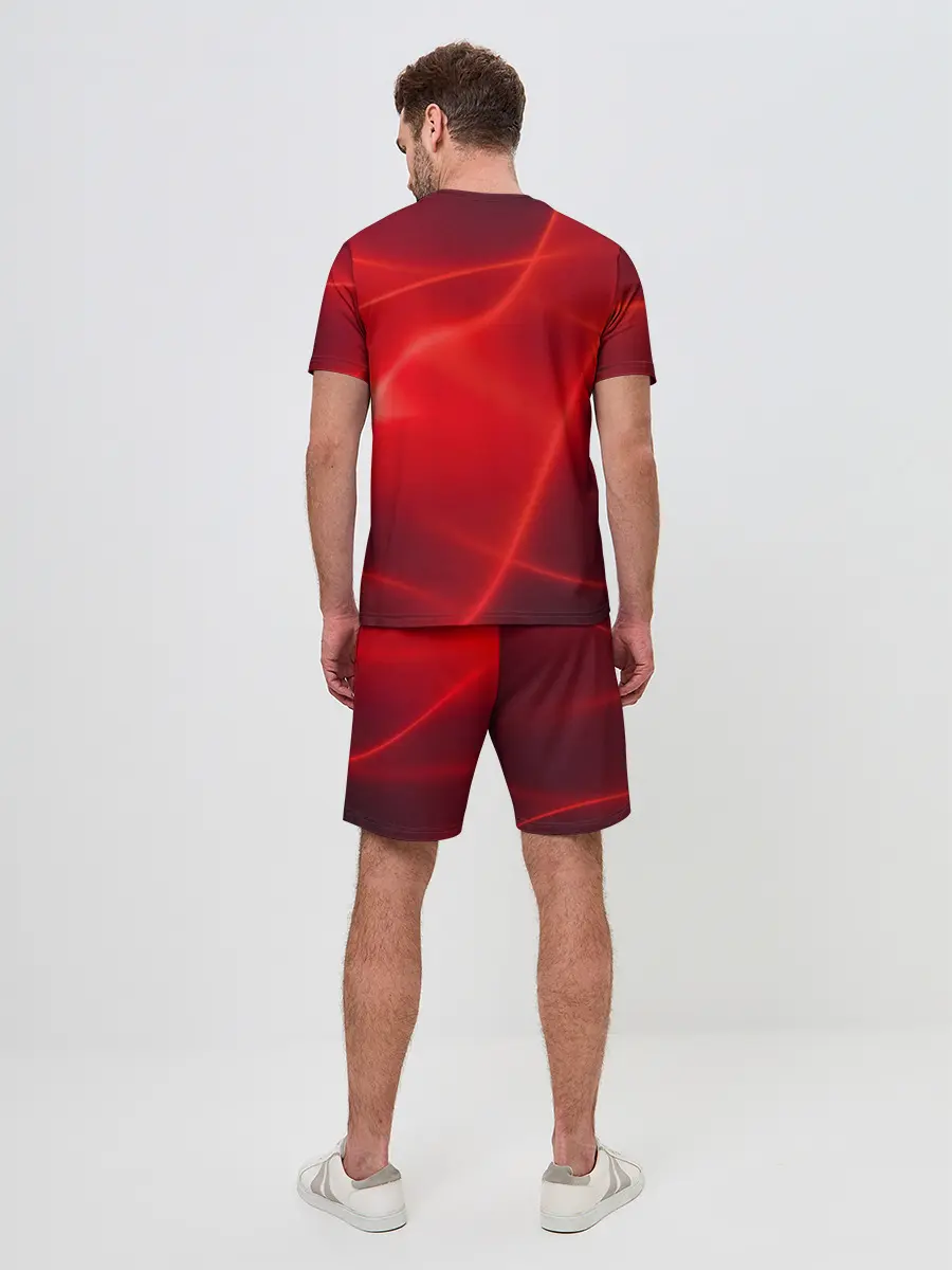 Мужской костюм с шортами / Плавные Линии