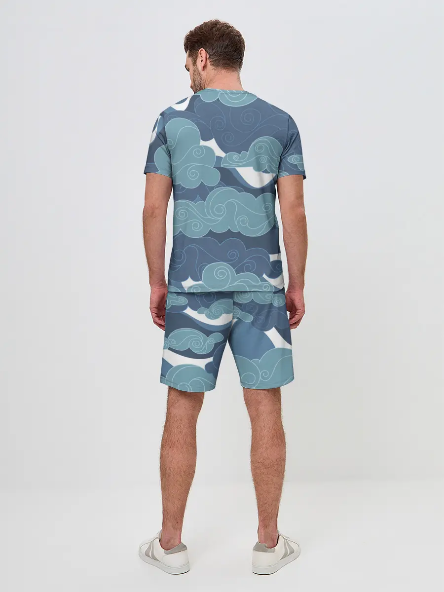 Мужской костюм с шортами / Небо над Китаем