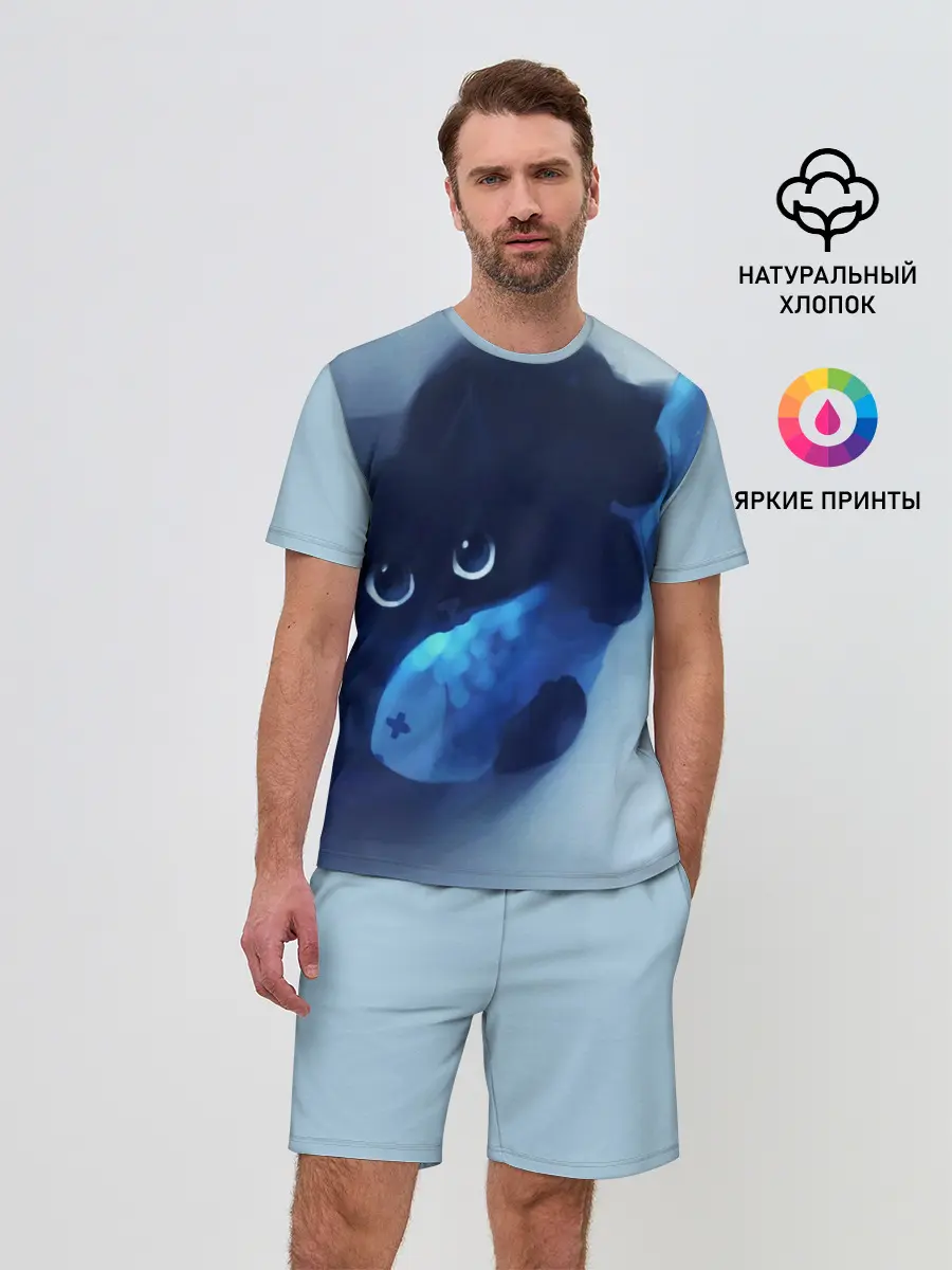 Мужской костюм с шортами / Аниме CAT