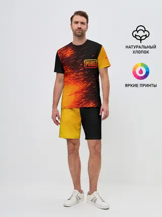 Мужской костюм с шортами / PUBG