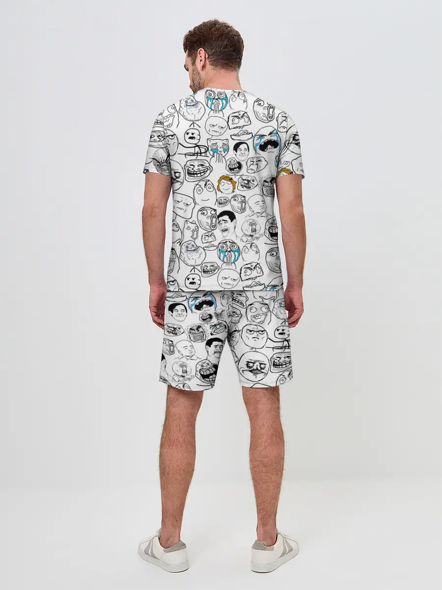 Мужской костюм с шортами / МЕМЫ