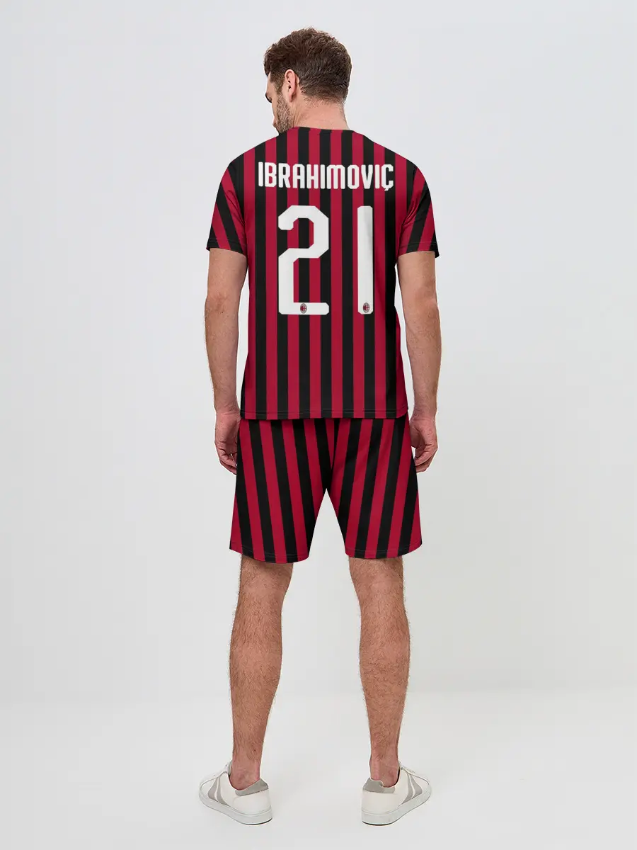 Мужской костюм с шортами / Ibrahimovic home 19-20
