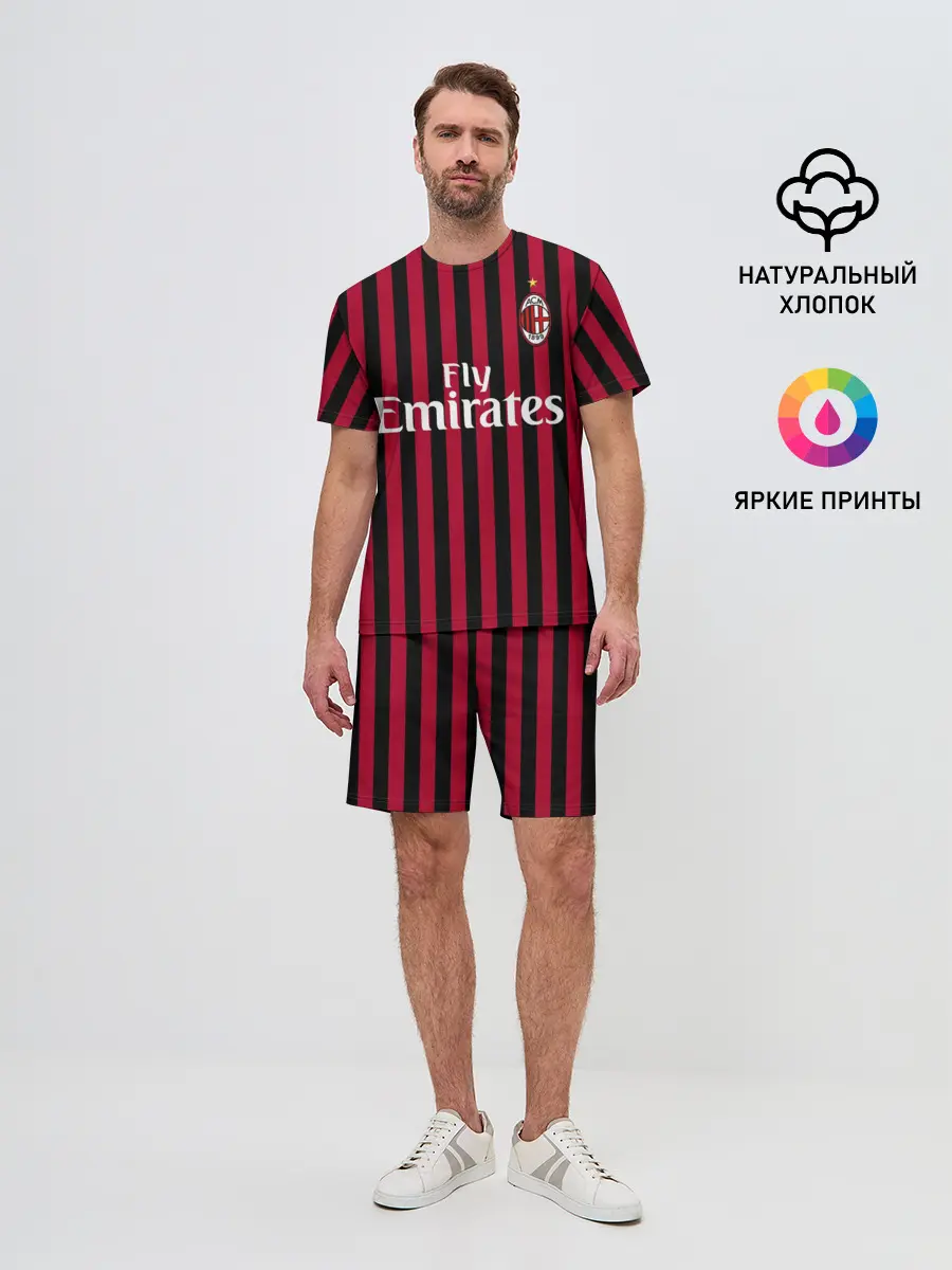 Мужской костюм с шортами / Ibrahimovic home 19-20