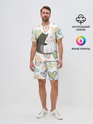 Мужской костюм с шортами / Сладкая парочка