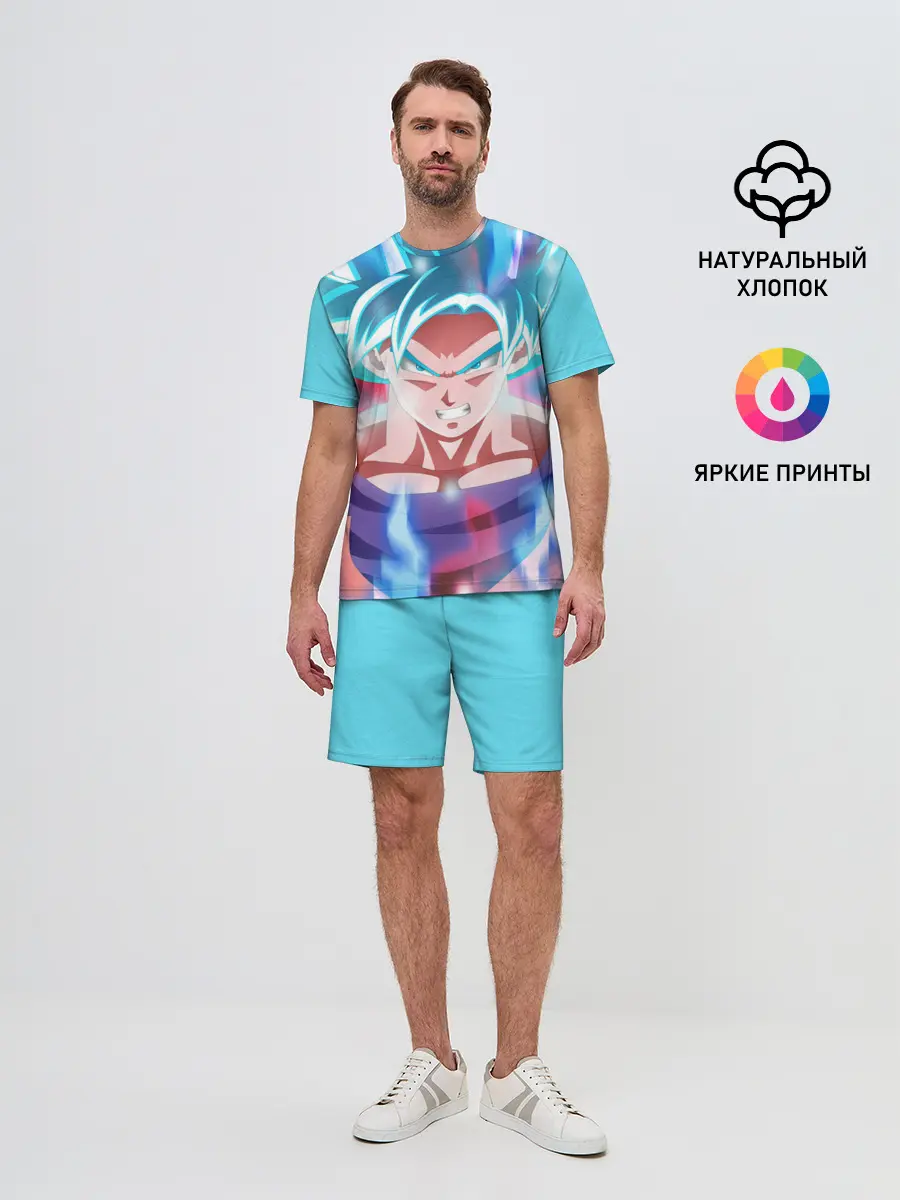 Мужской костюм с шортами / Гоку