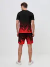 Мужской костюм с шортами / Монокума despair горит